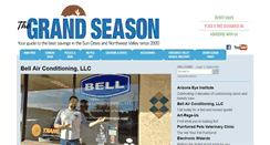 Desktop Screenshot of grandseasonaz.com