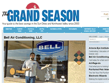 Tablet Screenshot of grandseasonaz.com